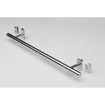 Nemo Spring verstelbare Handdoekdrager - L 500mm - verticale paneelradiator - Nemo Spring geprofileerd voorpaneel vlakke voorplaat - verchroomd SW290680