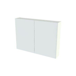 Nemo Spring Nebulo Luxe spiegelkast B700 x H650 x D163 mm 2 dubbelzijdige spiegeldeuren glazen leggers met stopcontact zonder schakelaar kleur Minnesota Oak Chocolat SW646674