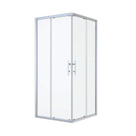 Nemo Start Profi douchecabine - 87x87x195cm - vierkant - 2 schuifdeuren - helder veiligheidsglas 5mm- chroom SW877729