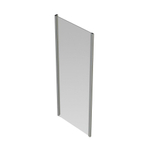 GO by Van Marcke Belo vaste wand 80x190cm 6mm easy clean glas profielen aluminium verchroomd regelbaar 76.5-79cm SW292821