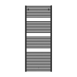 Nemo Spring Toronto handdoekradiator - 185x75cm - 1262 watt - mat zwart