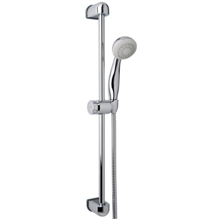 Porcher Aqua S1 Glijstangset met handdouche 1stand chroom