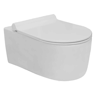 Nemo Go Fleet wandcloset pack softclose takeoff design toiletzitting in duroplast wit