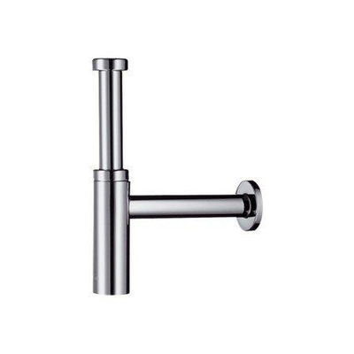 Hansgrohe Flowstar S Premium designbekersifon 5/4 met muurbuis met rozet chroom