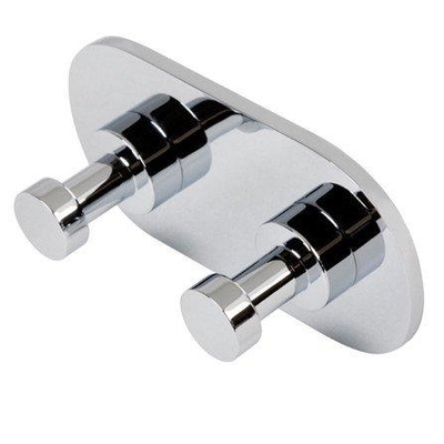 Geesa Nemox Handdoekhaak dubbel Chroom