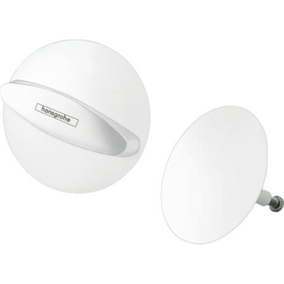 Hansgrohe Universeel Flexaplus afbouwdeel v. badafvoer- en overloopcombinatie mat wit