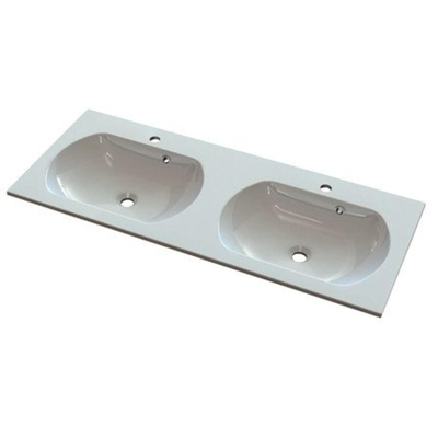 Nemo Start Neva meubelwastafel kunstmarmer 1200x500x15 mm wit