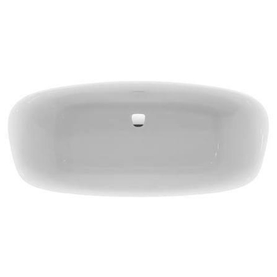 Ideal Standard Dea kunststof vrijstaand bad acryl ovaal 180x80cm met poten en overloop wit