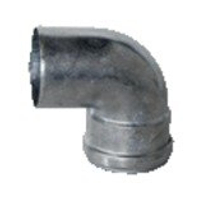 Burgerhout BM FIX Dikwandige aluminium afvoerbocht 45 graden 100mm