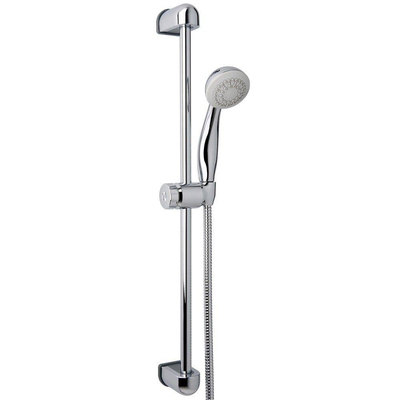 Porcher Aqua S1 Glijstangset met handdouche 1stand chroom