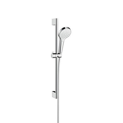 Hansgrohe Croma select s glijstangset 65cm 1jet wit chroom