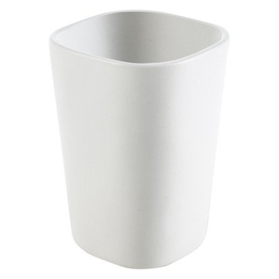 Nemo Stock Natural Pura beker 110 x 80 x 80 mm materiaal porselein wit