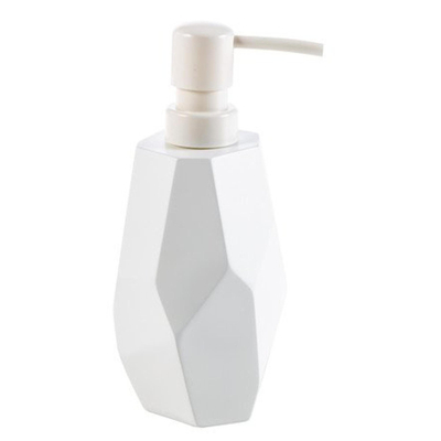 Nemo Stock Natural Raja zeepdispenser 190 x 80 mm materiaal hars wit