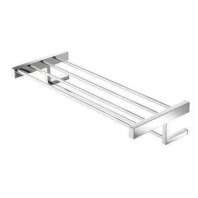 Geesa Modern Art Handdoekrek met planchet 62cm Chroom