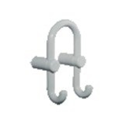 Hewi Serie 801 Handdoekhaak H16.5xD8.7xL8.7cm Kunststof Wit