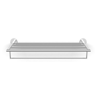 Nemo Start Lano handdoekrek met extra handdoekhouder messing wandmontage