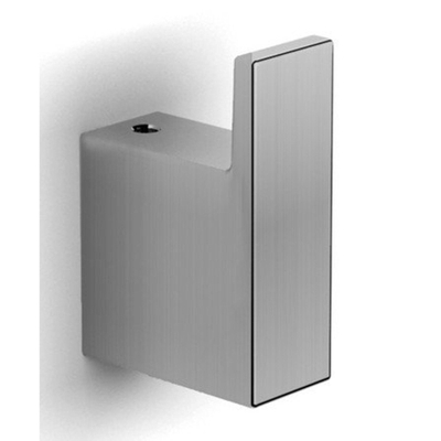 Nemo Spring - Vigor - haak - wandmontage - 60 x 40 x 20 mm - zink - geborsteld nikkel SHOWROOMMODEL