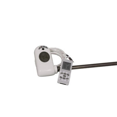 Nemo Spring Tensia2 - elektronische thermostaat - 1200W - met kabel - afstandsbediening - gemengde werking van handdoekradiatoren - wit