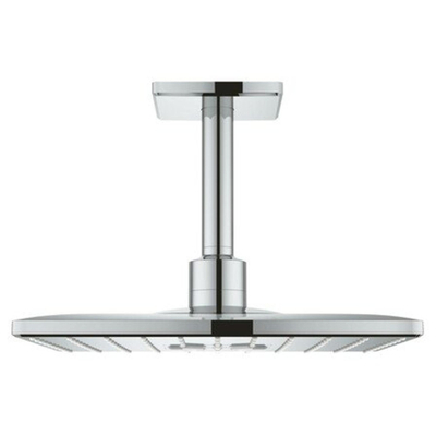 GROHE Rainshower SmartActive 310 Cube Hoofddouche - 31cm - 2 straalsoorten - plafondarm 14.2cm - chroom