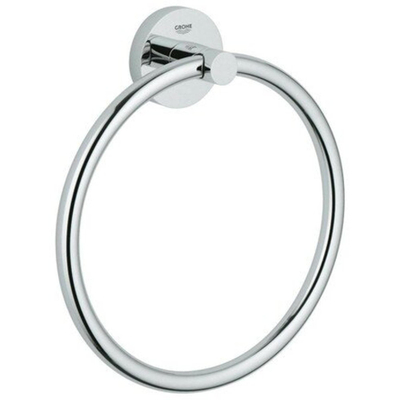GROHE Essentials Handdoekring - 18cm - rond - chroom