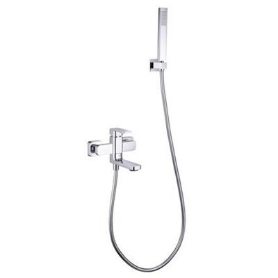 Nemo Spring Tonco baddouchemengkraan eengreeps met douchegarnituur chroom