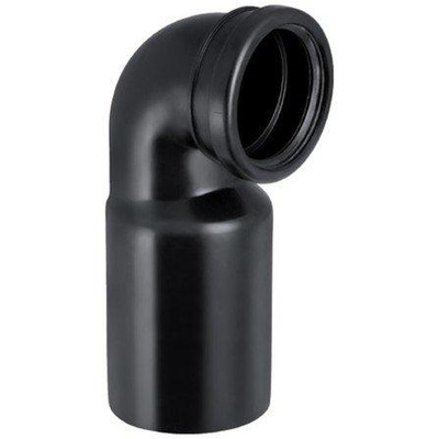 Geberit Argos Aansluitbocht Voor Wandcloset 90X90 Mm.