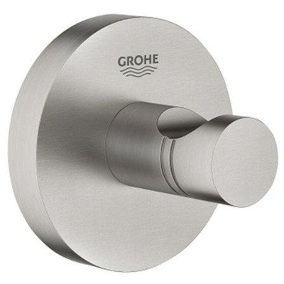 GROHE Essentials Handdoekhaak - rond - supersteel