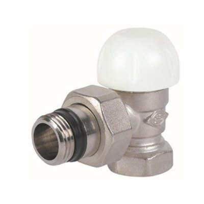 Go by Van Marcke thermostatische radiatorkraan voor stalen buizen haaks aansluiting 1/2 F met zelfafdichtend aansluiting staartstuk B