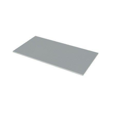 Nemo Spring Vero wastafeltablet B1000 x H18 x D500 mm kleur Basalt
