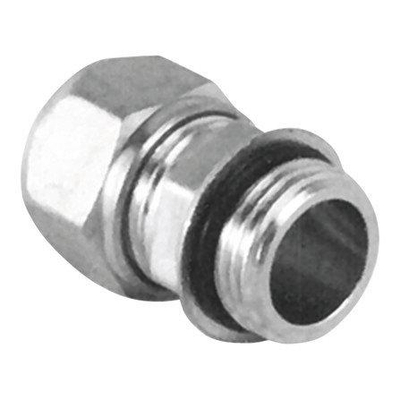 Go by Van Marcke Pex Alu klem rechte koppeling Ø16mm x 3/4M verchroomd