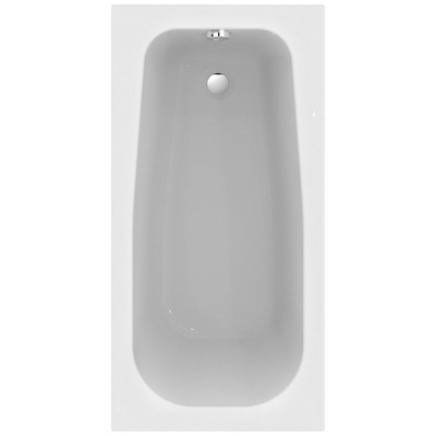 Nemo Start Noah III inbouwbad 160x70x38cm 155L met potenstel wit acryl