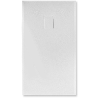 Nemo Spring Icarus douchebak 160x90x4cm zelfdragend afvoer D90 incl sifon effen structuur wit glans