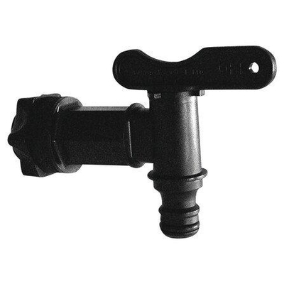 Go by Van Marcke kraan voor regenton type Gardena 3/4M PVC zwart