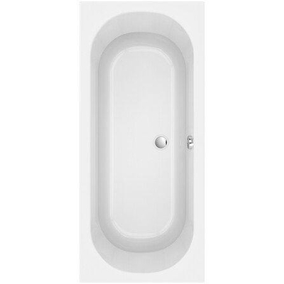 GO by Van Marcke Stelli inbouwbad duo 180x80x48cm 290L wit acryl met potenstel