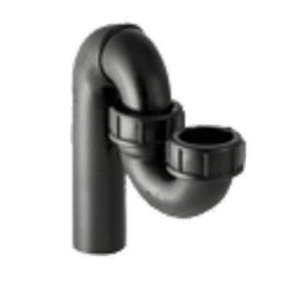 Geberit reukafsluiter PE model S D50x50 zwart