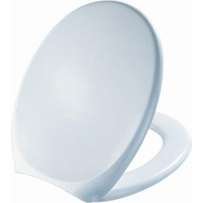 Pressalit 1000 closetzitting met deksel en vast scharnier wit