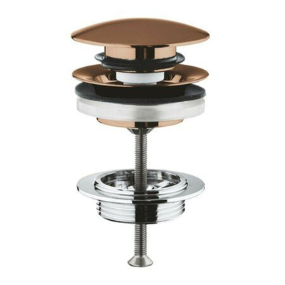 GROHE afvoergarnituur push open brushed warm sunset