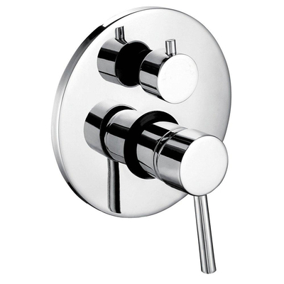 GO by Van Marcke Cocoon inbouwkraan bad/douche met omschakelknop chroom