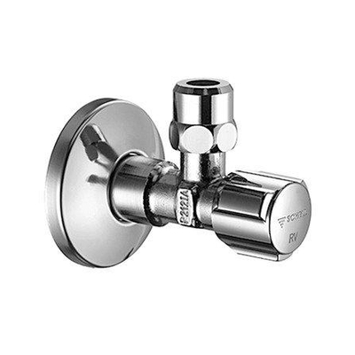 Schell Comfort hoekstopkraan 1/2 inch Chroom glans