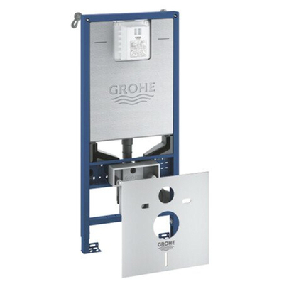 GROHE Rapid SLX Inbouwreservoir 113cm met frame met geintegreerde netspanning- en douchewc aansluiting met isolatiemat