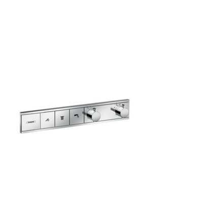 Hansgrohe RainSelect afbouwdeel voor inbouw douchekraan thermostatisch voor 3 functies 52.7x90cm chroom