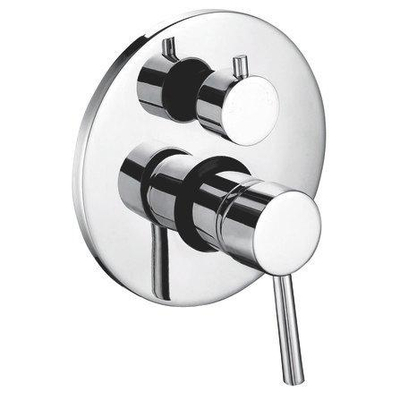 GO by Van Marcke Cocoon inbouwkraan bad/douche met omschakelknop chroom