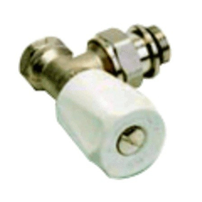 SAR Radiatorafsluiter haaks 1/2 zelfdichtend Kvs 1,90 m3 h 408U