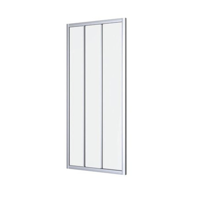 Nemo Start Profi schuifdeur - 86x195cm - inbouwmaat 86-90cm - helder veiligheidsglas 5mm
