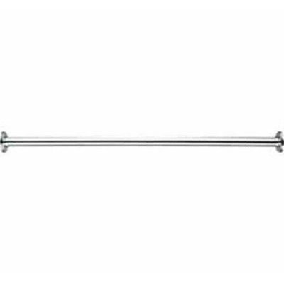 Nemo douchegordijnstang 200cm recht diameter 2.5cm messing verchroomd