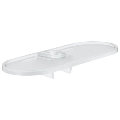 GROHE Tempesta New Zeepschaal - 22.2cm - voor glijstang - transparant