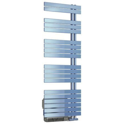 Nemo Spring Modena Air handdoekradiator - 141.8x55cm - hydraulische uitvoering - met booster van 1000W - wit RAL 9016