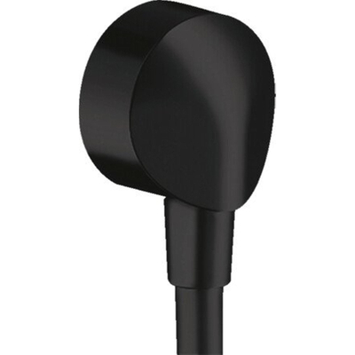 Hansgrohe Fixfit slangaansluitknie mat zwart