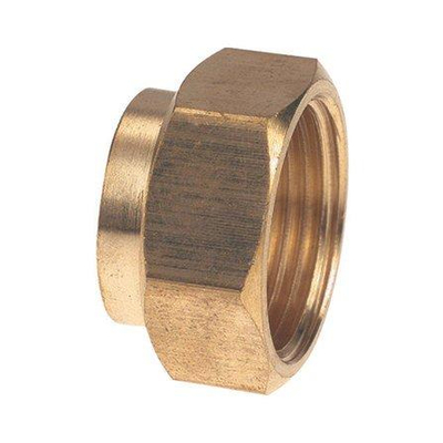 Go by Van Marcke koperen draadfitting verloopmof 3/4F x 1/2F messing