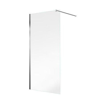 Saniclass Bellini Inloopdouche - 120x200cm - helder glas - chroom